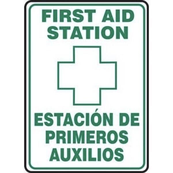 Accuform First Aid Sign, SBMFSR526XV SBMFSR526XV - main